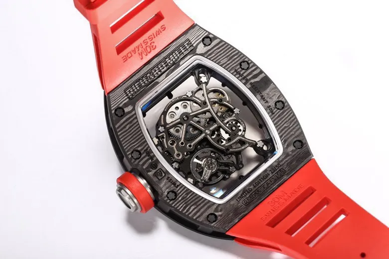 Richard Mille RM055 Red Carbon Fiber Watch - gallery