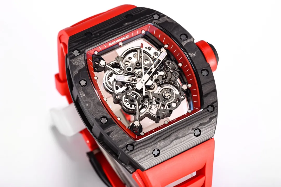 Richard Mille RM055 Red Carbon Fiber Watch - gallery
