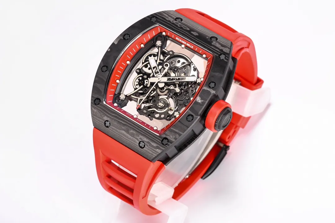 Richard Mille RM055 Red Carbon Fiber Watch - gallery