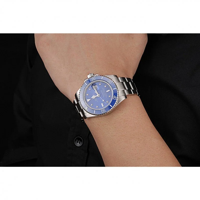 Rolex Submariner 40mm Blue Dial 622638 - gallery