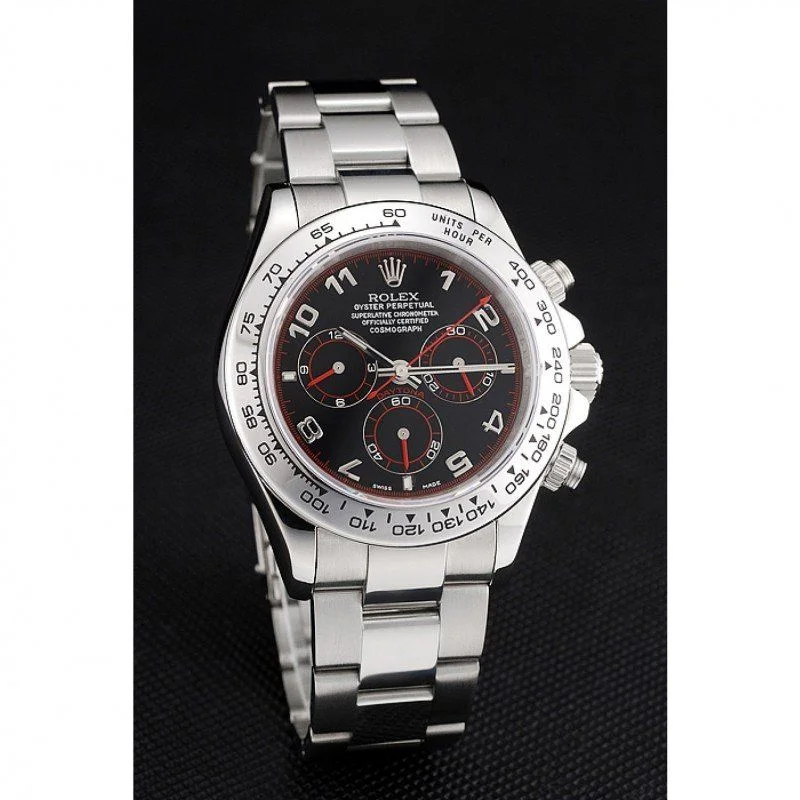 Superclone Rolex Daytona 39mm Black Dial 80296 - gallery
