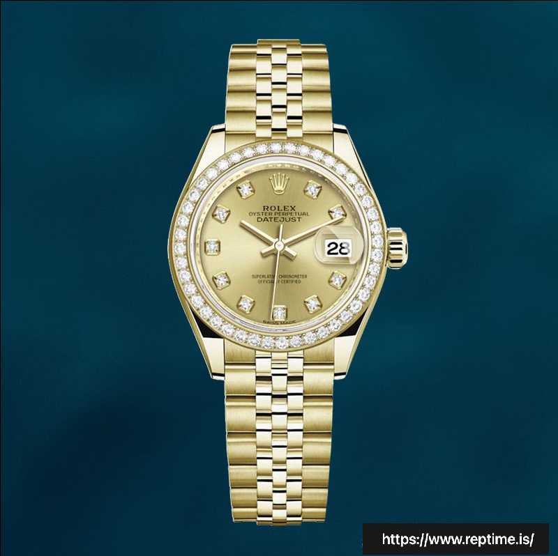 Rolex Datejust 28mm m279138rbr-0023 Ladies Watch Gold-tone - gallery