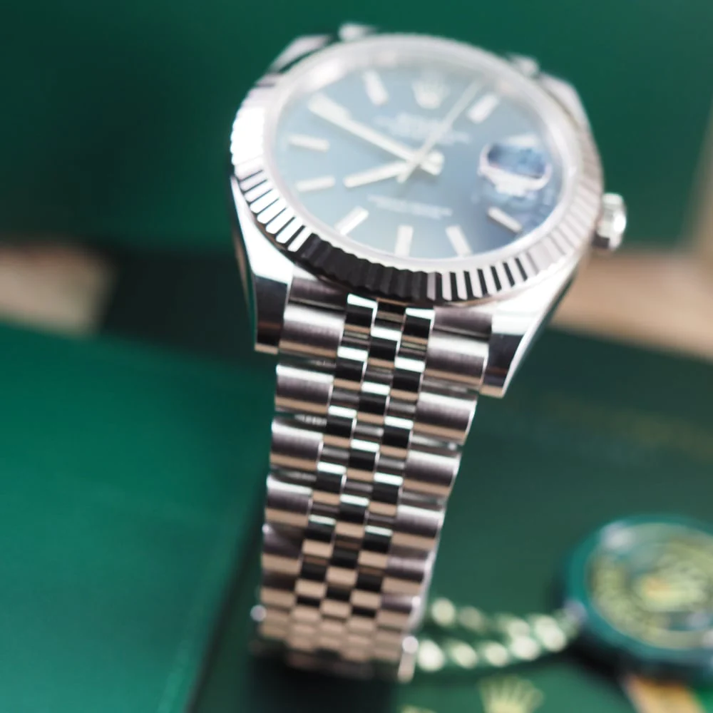 Rolex Datejust 41mm Blue Dial 126334 Jubilee - gallery