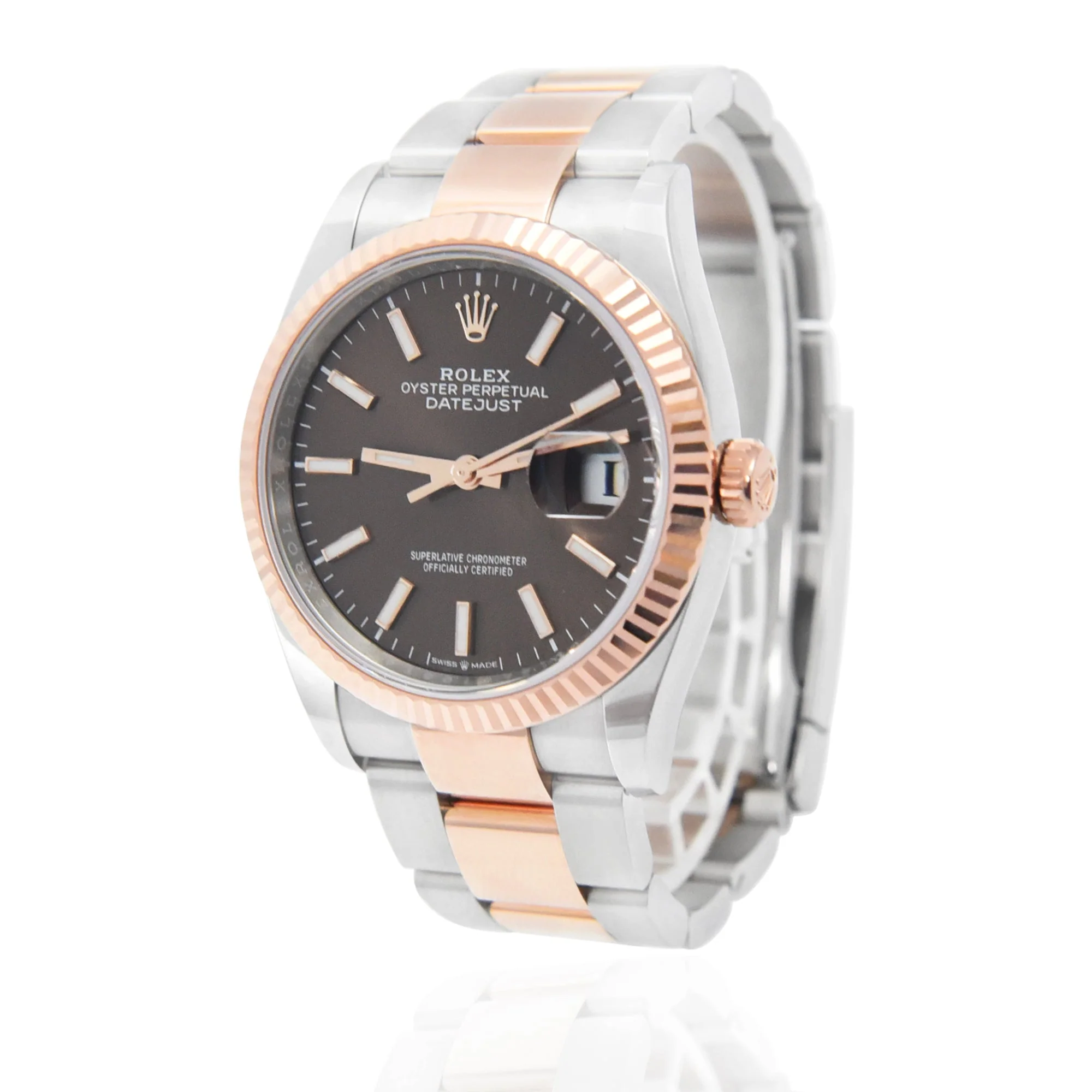 Superclone Rolex Datejust 36 mm Chocolate Dial 126231 Oyster - gallery