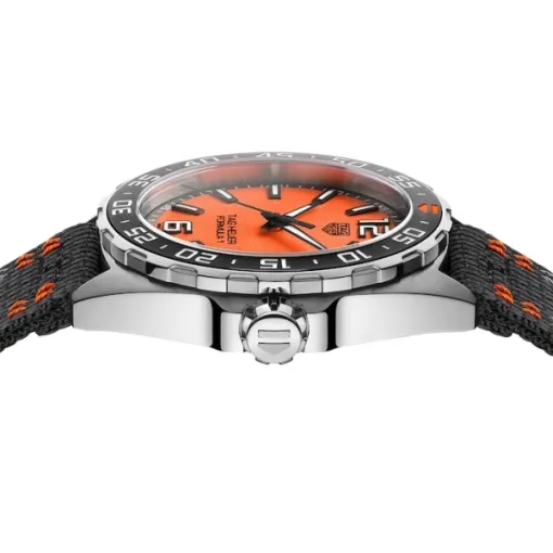 TAG Heuer Formula 1 Men Quartz Orange Canvas Watch WAZ101A.FC8305 - gallery