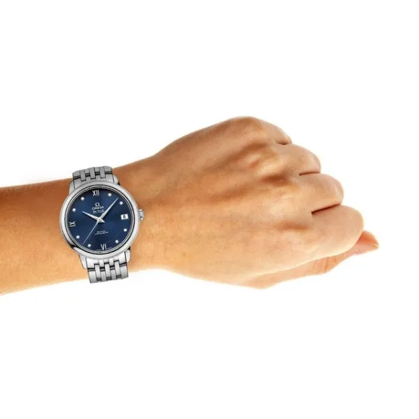 Omega De Ville Women Automatic Blue Stainless Steel Watch O42410332053001 - gallery