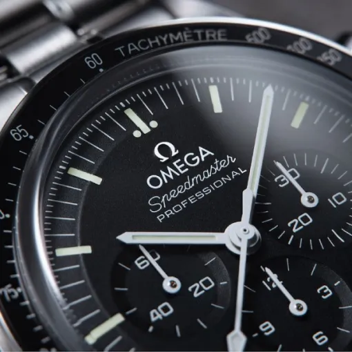 Omega Speedmaster Men Automatic Black Stainless Steel Watch O31030425001002 - gallery