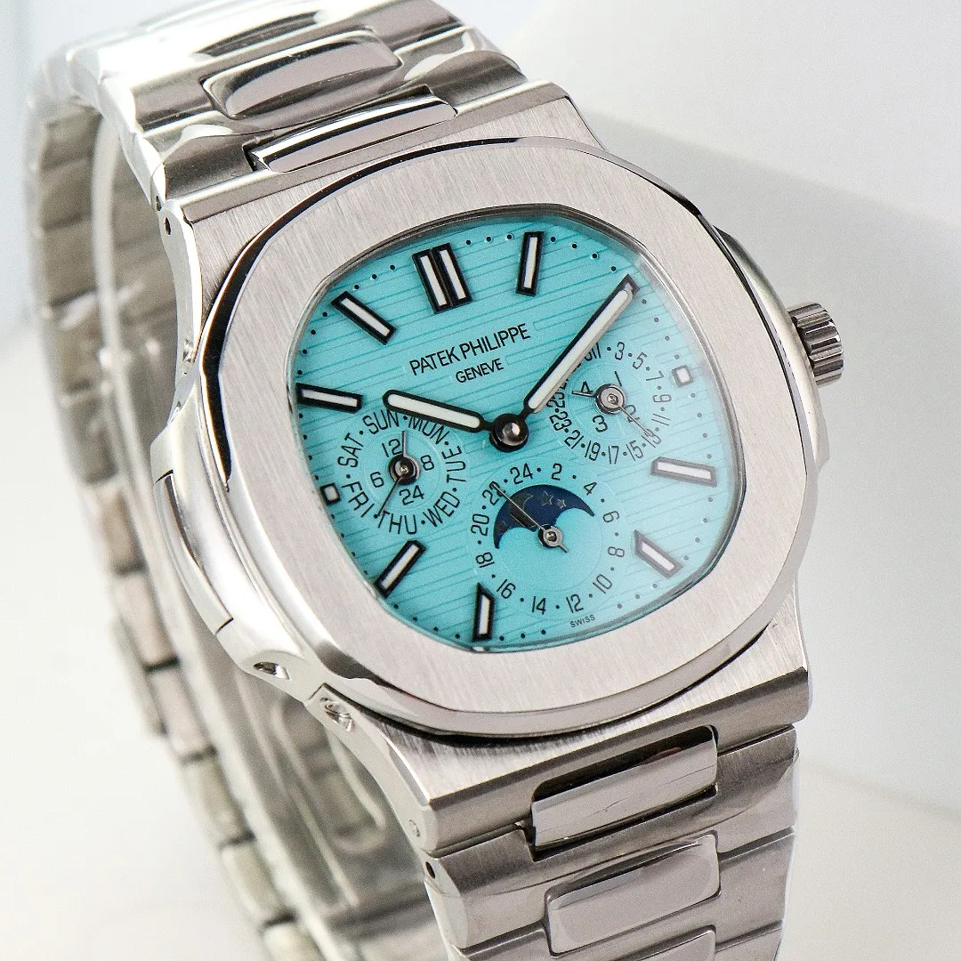 Patek Philippe Blue Nautilus Watch 5740/1G - gallery