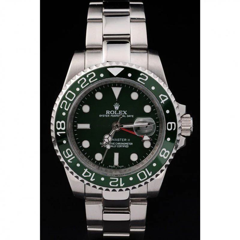 Superclone Rolex GMT-Master II 41mm Green Dial SRL48 - gallery