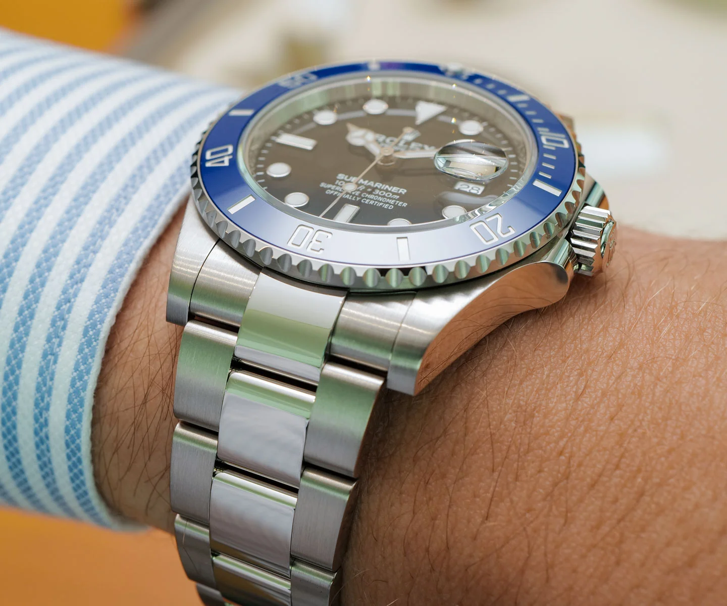Superclone Rolex Submariner  Cookie Monster  41mm Black Dial 126619LB - gallery